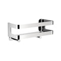 Shower Caddy,Wall Mounted Shower Shelf with Hooks, Stainless Steel Organiser for Shampoo and Bath Gel,Chrome (40cm)