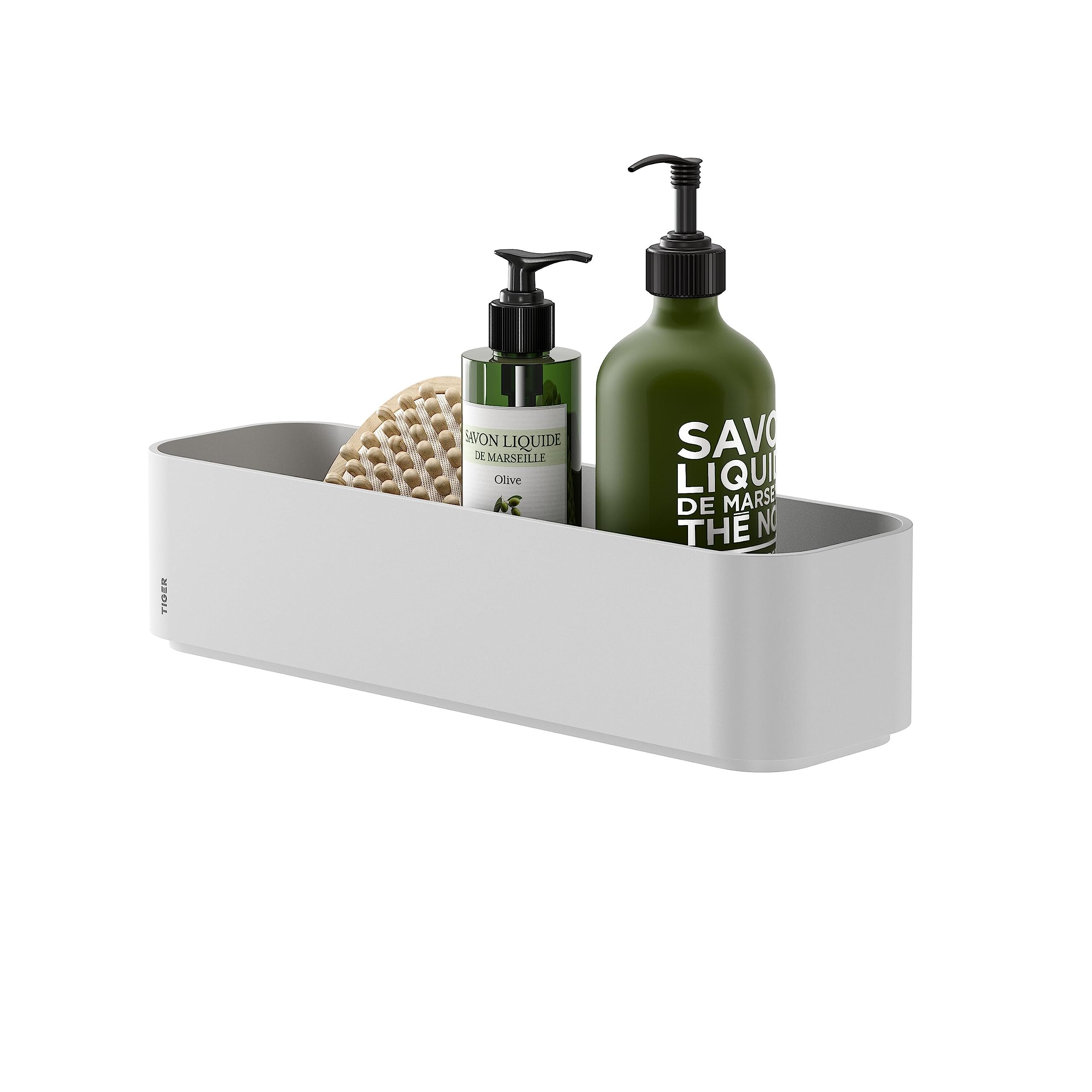 Tiger 2-Store Wall tray/Shower basket 35 cm Black
